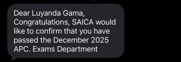 It has finally ended in CA(SA). uNkulunkulu Mkhulu bafethu, buzani mina yoh!😭😭😭😭