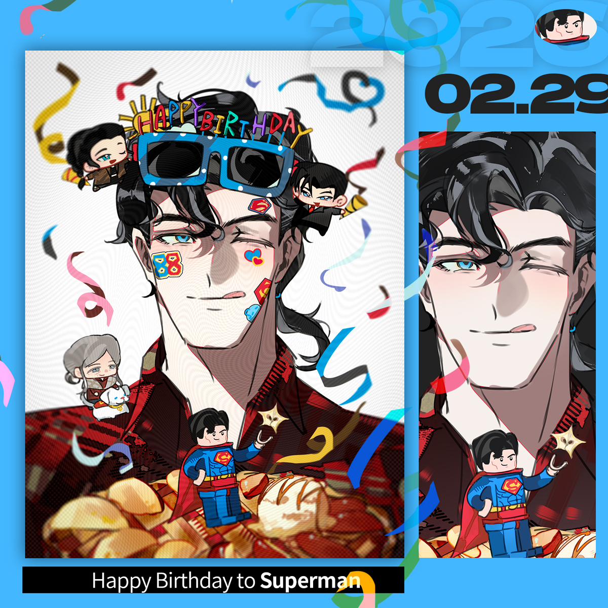 Happy Birthday to SUPERMAN（Clark·Joseph·Kent/Kal-El）！