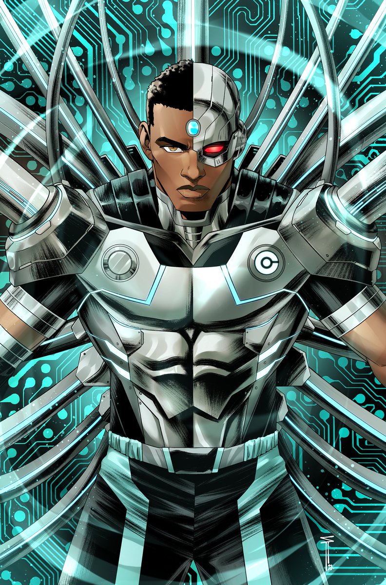 SergAcuna's tweet image. My variant cover for Cyborg #2

#cyborg #dccomics #titans #justiceleague