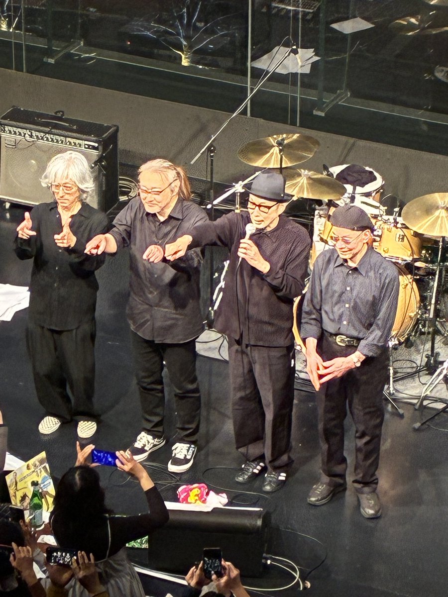 20260227
パール兄弟　ビルボードライブTOKYO
今日も全曲最高のスーパーバンド
発表された1003土 渋公ライブ
成功願います🤲