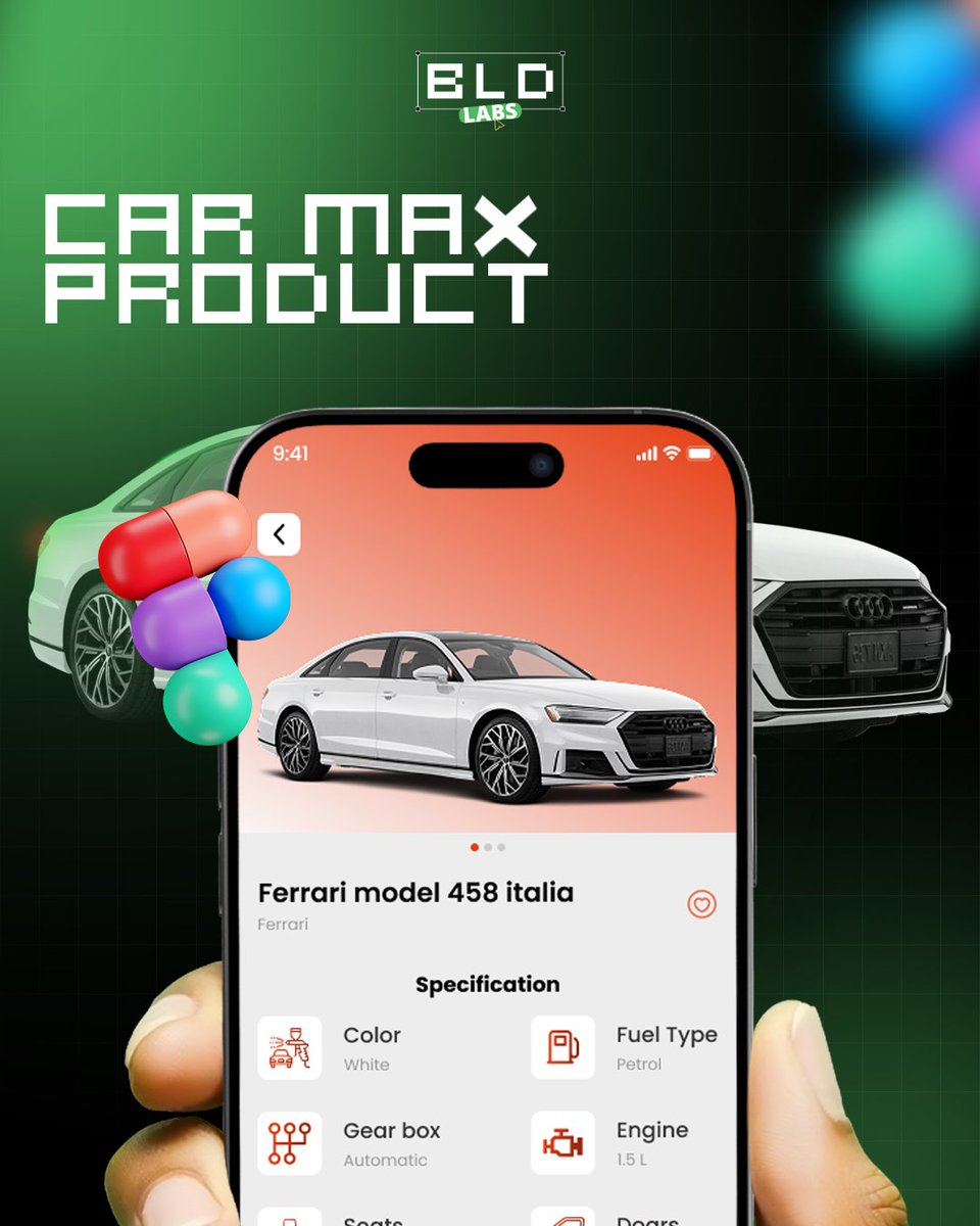 BLD_Labs's tweet photo. Check out our work to Car Max Product 🖤💚

https://t.co/C9Hi3XYQI5

Starting a digital product or want to level up? 
BLD Labs can make it happen  

 #BLD_Labs #bld_labs #Product_Studio #Building_Products #ui https://t.co/UtvBUdOTXo