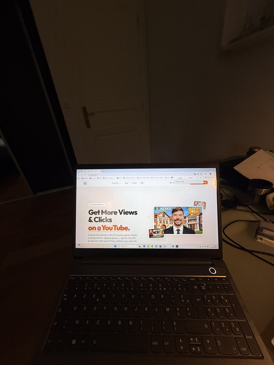 New Pictiny flow to show the value 🚀

From now on, users see the product’s worth before i ever ask for a credit card (or even an account)

1️⃣ Instant audit: drop your thumbnail directly on the landing page. No account required
2️⃣ Free diagnostic: get your score + 2 immediate