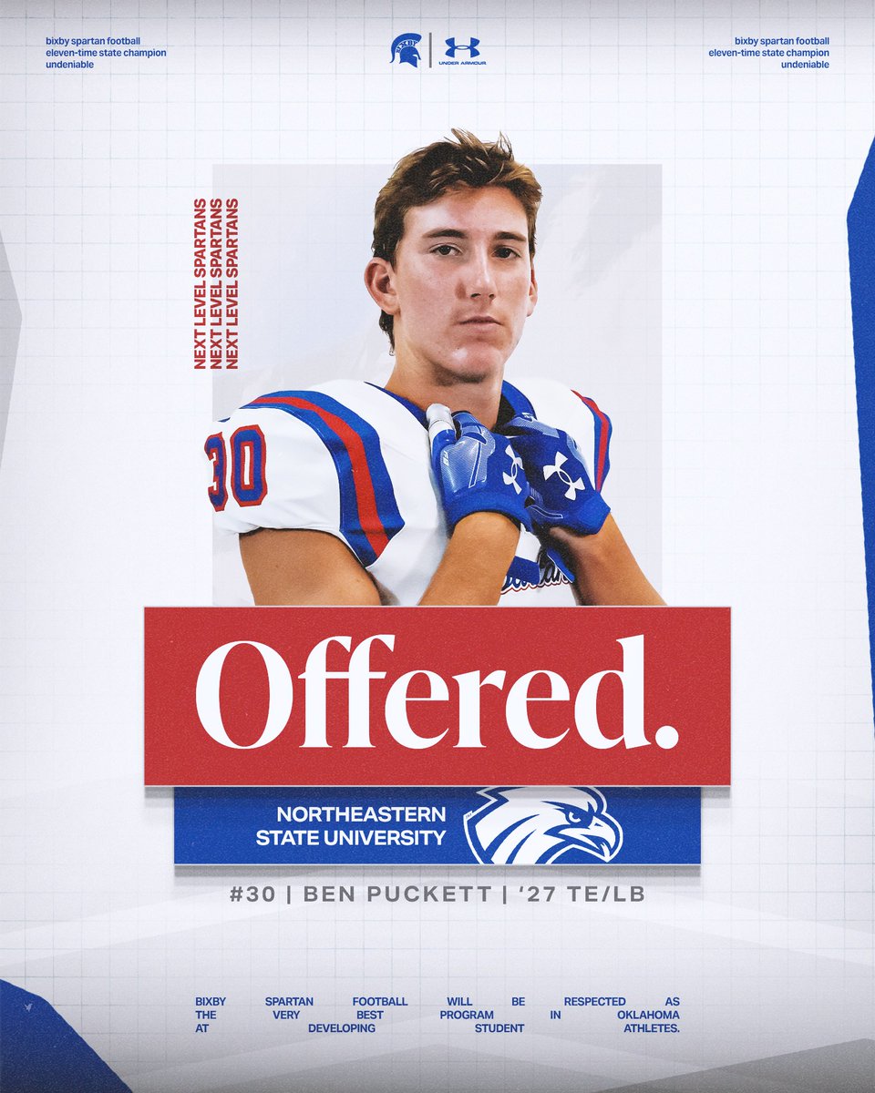 Recruit Bixby Spartan FB tweet media