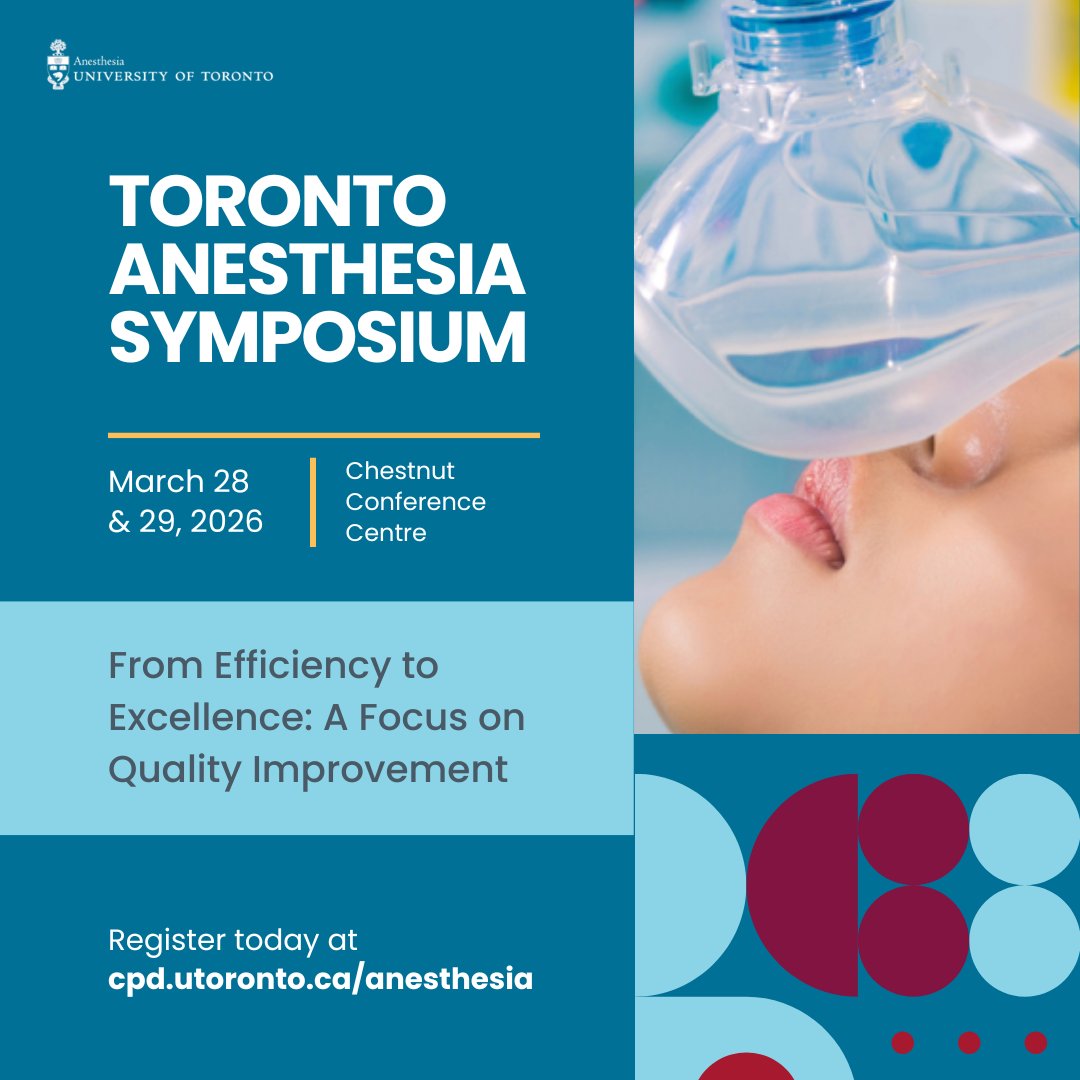 McMaster Anesthesia tweet media