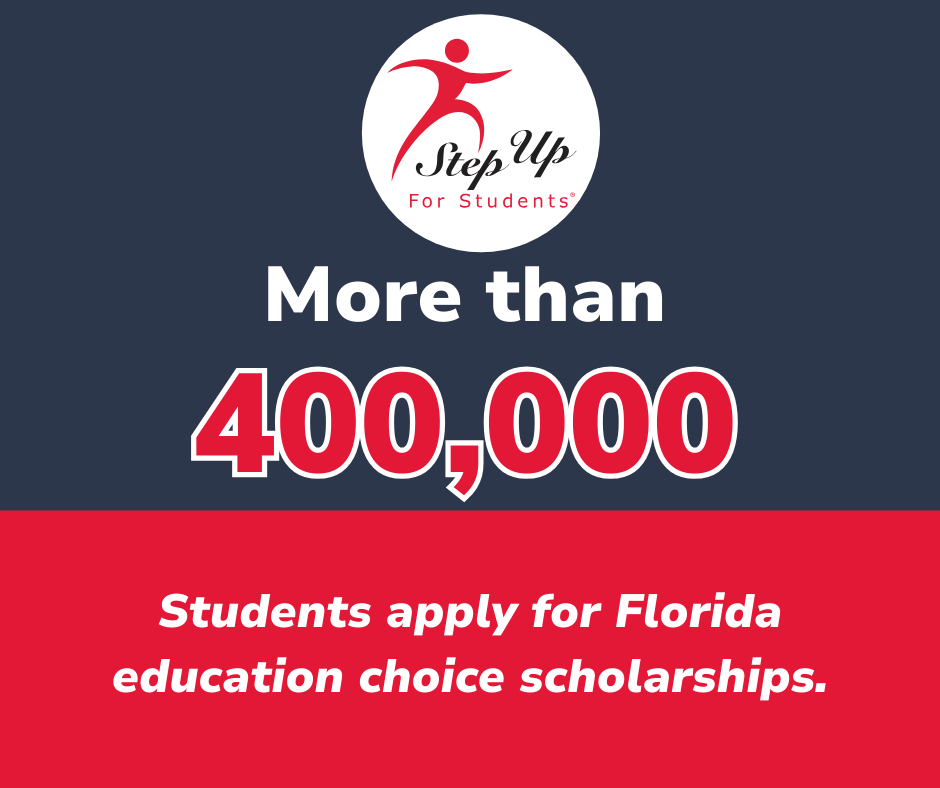 Step Up For Students tweet media