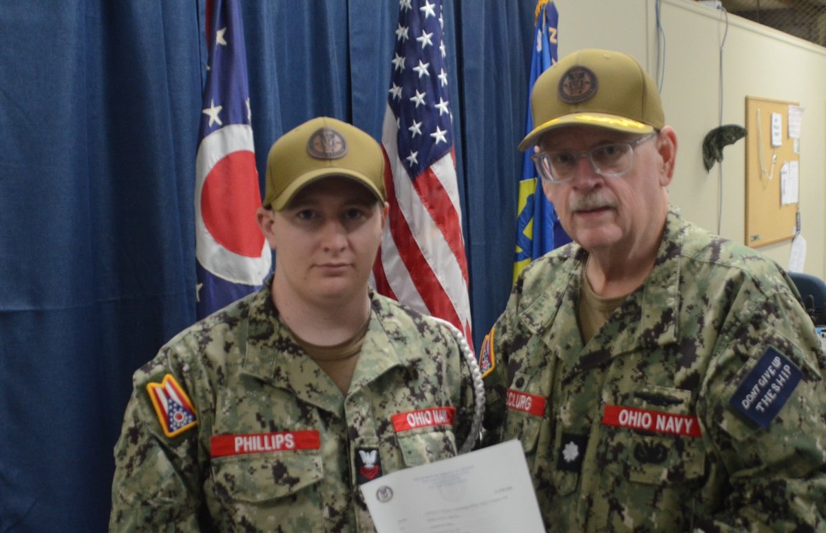 Announcing the promotion of BM2(Boatswain's Mate 2nd class) Phillips to BM1(1st class). Boatswain's mate, one of the oldest ratings in the US Navy. Since joining 5 years ago, Mr. Phillips has been committed to excellence. BZ! 614.816.4119 or joinohionnavy@ohnav.us
#boating #Ohio