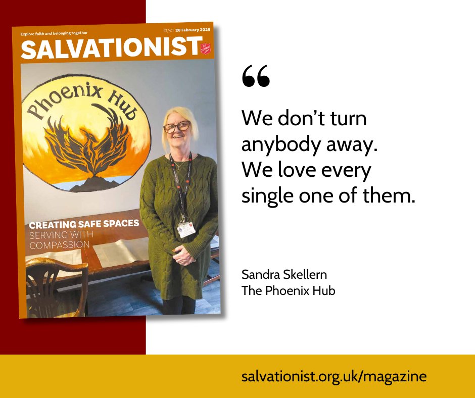 Compassion isn't just a sentiment! Explore with us what active compassion looks like in this week's issue of Salvationist.

Subscribe to the magazine or read articles from the issue online: salvationist.org.uk/magazine.