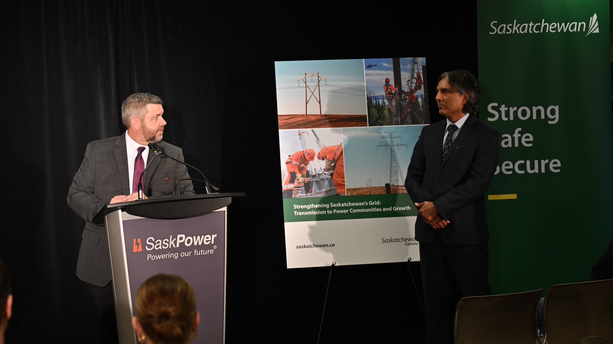 Scott Rider Saskpower A reliable power grid keeps Saskatchewan growing. This week, we ...