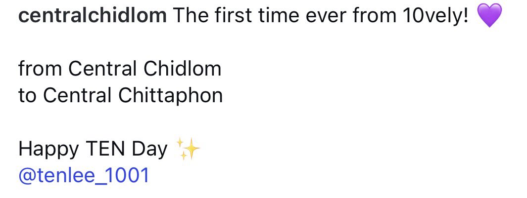 เซ็นทรัลชิดลม ไม่ ❌❌❌
เซ็นทรัลชิตพล ใช่ ✅✅✅✅
ชั้นชอบมากๆๆๆๆๆ แม่งโคตรอิมแพค ㅠㅠㅠ

#HAPPYTENDAY