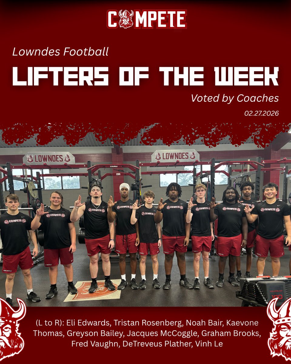 Lowndes Football tweet media