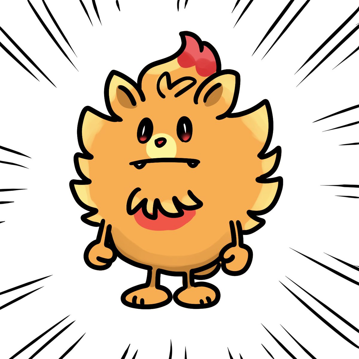 ｽｯ…
#ポムケン立つな #ポケモン風波 #ポケモン30周年