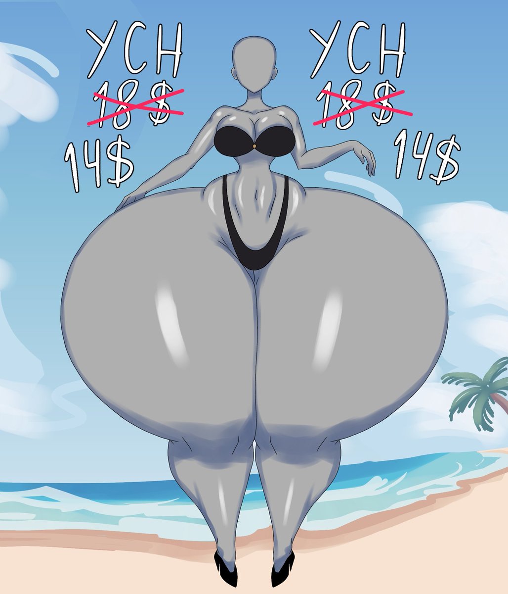 POPAnsfw's tweet photo. just for today!! 14$ hyper thighs ych 
#YCH https://t.co/mozT7KxC7z