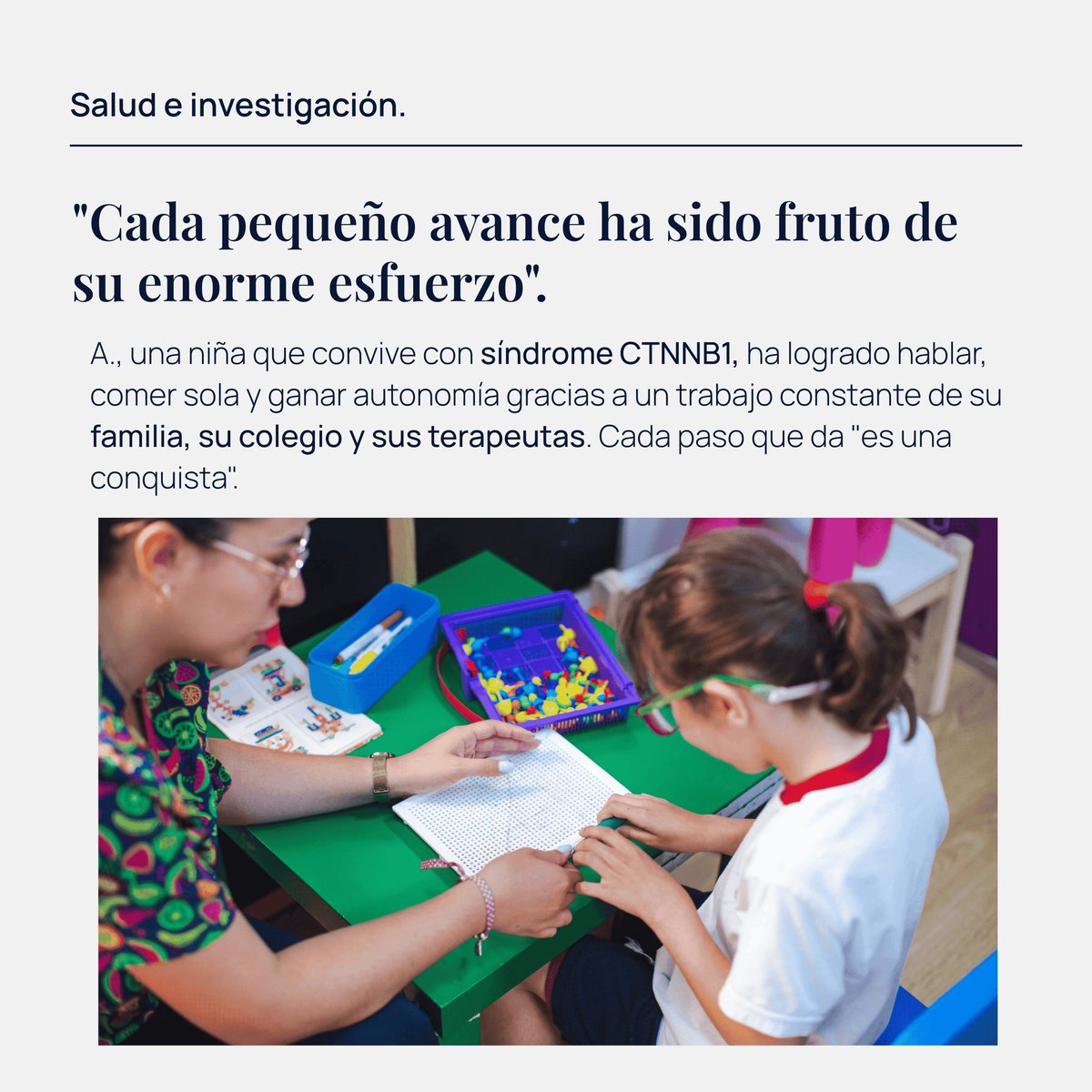 fundacionmutua's tweet photo. El Programa IMPULSO, que desarrollamos junto a @FEDER_ONG, ya ha facilitado el acceso a terapias rehabilitadoras a más de 13.500 personas con enfermedades raras y sus familias.

Por el Día Mundial de las Enfermedades Raras recordamos algunos testimonios de los beneficiados.