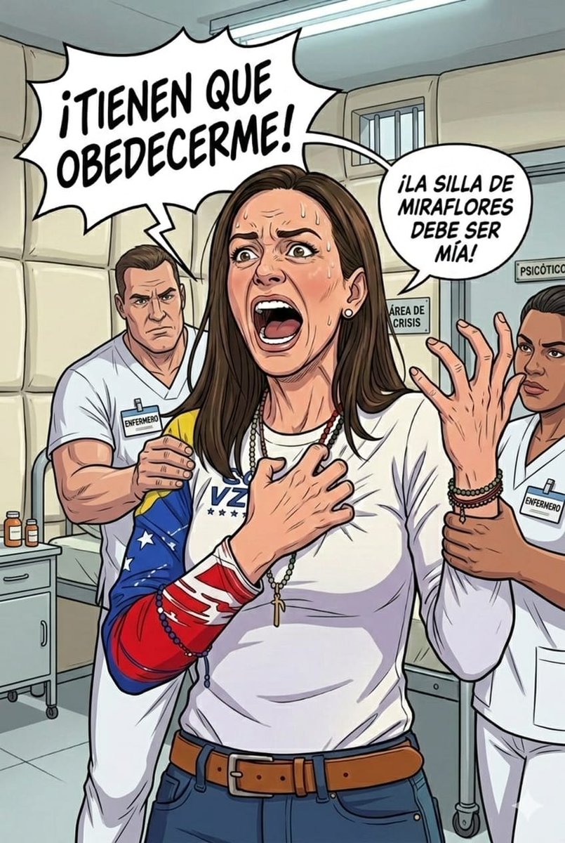 Martinachoque23's tweet photo. Pedir intervenciones extranjeras no es tener liderazgo, es una traición directa a la patria. Los números no mienten: por eso el 85% del pueblo venezolano la rechaza. Queremos paz, no tutelajes. 🗳️🚫

#MaríaCorinaCamburYPeo https://t.co/P1TERYpDYa