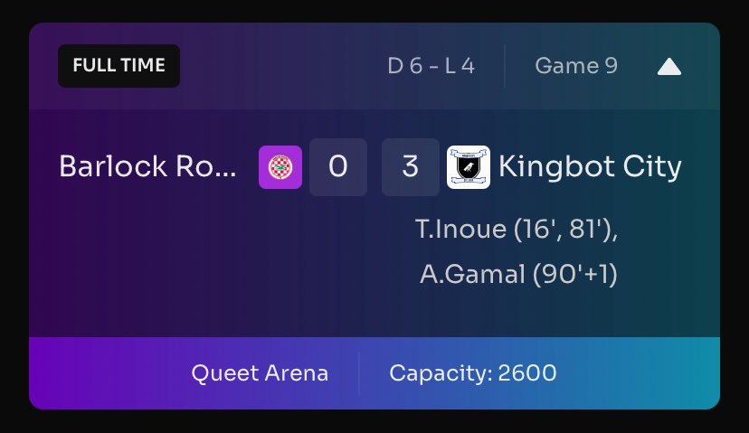 KingBot City FC tweet media