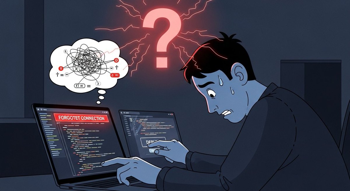 Mayowadan12's tweet photo. The pressure when you refactored your code, but you changed a variable name forgetting it was connected to other things and you deploy without fully checking. https://t.co/8S9STjyAlZ