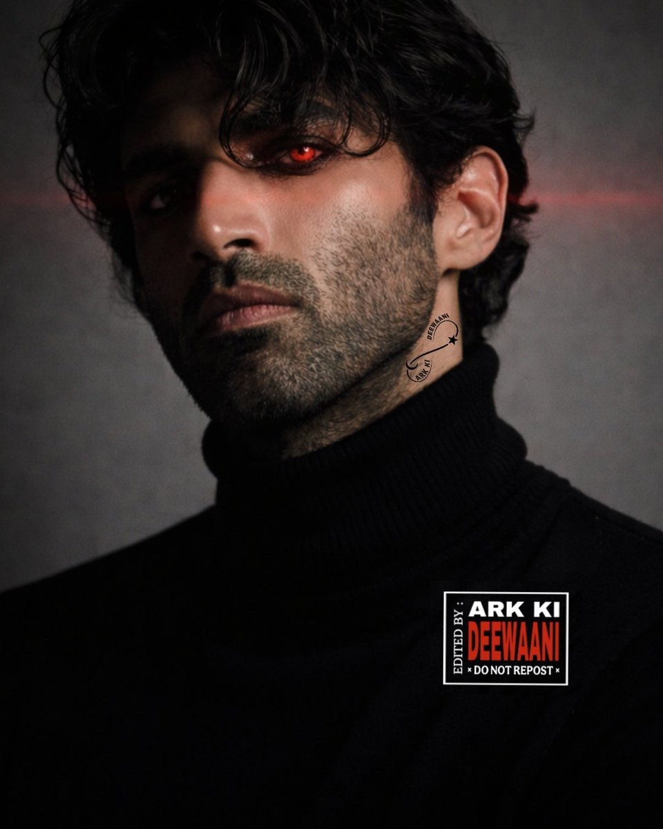 That red light across the eyes?? Cinematic villain energy.Moody, Intense,Minimal. Main-character aura .
#adityaroykapur #adityaroykapoor #ark #AdityaRoyKapurEdits #edited #graphicdesign #picsart #picsartedits #clothingbrand #fashion   #bts #aiart #aigeneratedart  #chatgpt #ai