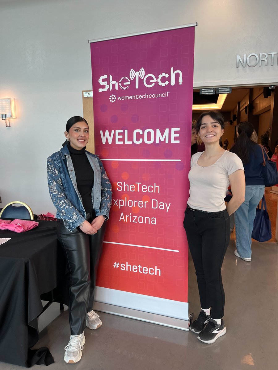 az_cyber's tweet photo. @az_cyber is proud to attend #SheTech, a one-day event for high school girls that features hands-on activities in science, technology, engineering, and math (STEM) designed to spark curiosity and open doors in technology and cybersecurity. https://t.co/sCWqyoTRUO