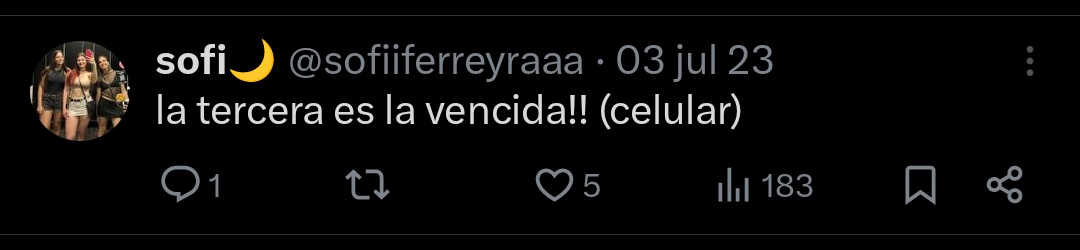 sofiiferreyraaa's tweet photo. ok, la cuarta 🥰🥰🙌🏼🙌🏼 https://t.co/XOuASTETB9
