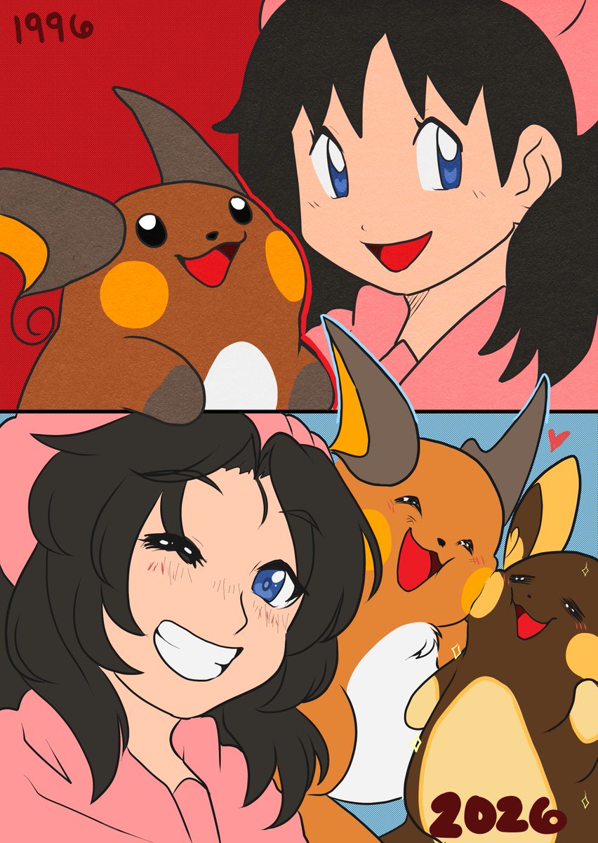 Solara_Smithery's tweet photo. #Pokemon30 #Pokemonday2026 

Raichu has been with me since the beginning. My best baby Sparks from Red version and Silver version. Then Veritti in Sapphire... A Raichu on every team and I just keep adding them. My love for Raichu is forever. <3

HAPPY BIRTHDAY, POKEMON! https://t.co/ozmcVlfuRw