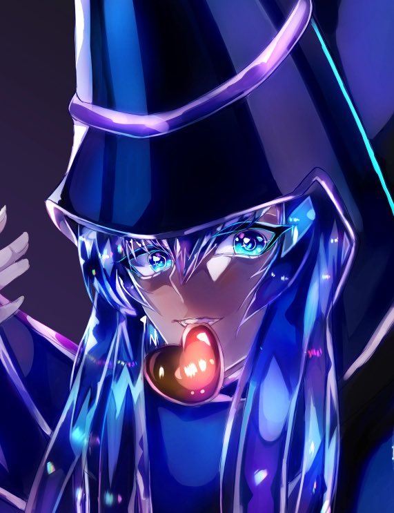 neomero_ygo's tweet photo. ブラマジ完成したので一部だけアップ
強謙に出す（予定）のイラスト本の描き下ろしです https://t.co/MgVI3r20tS