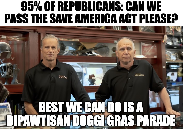 These are not serious people.