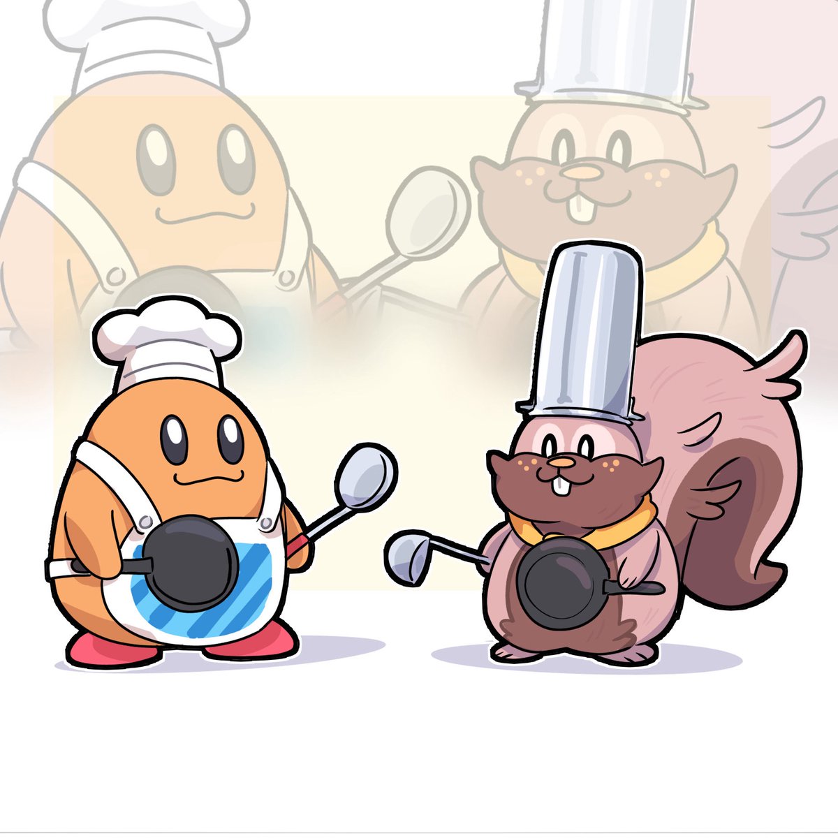🍳シェフバリスの既視感、、、。
 #ぽこポケ #ぽこあポケモン