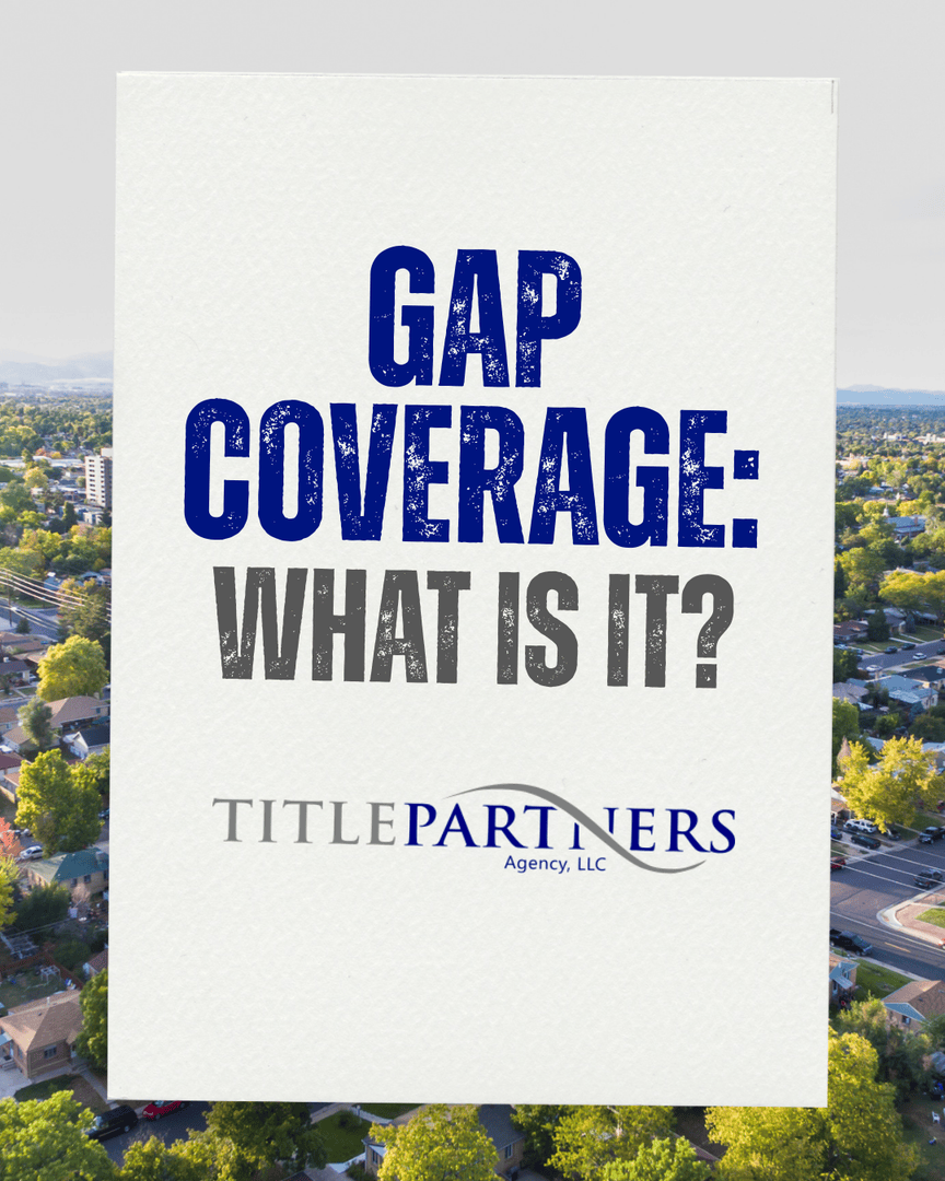 TitlePartnersMo's tweet photo. Gap Coverage is an endorsement to the commitment, and it insures the buyer or lender against encumbrances. All title commitments issued by us contain Gap Coverage for our buyer and lender clients. ➡️ Find details at https://t.co/X1gocALx2u.

#MOrealestate #TitlePartnersAgency https://t.co/a9tS3jPBfB