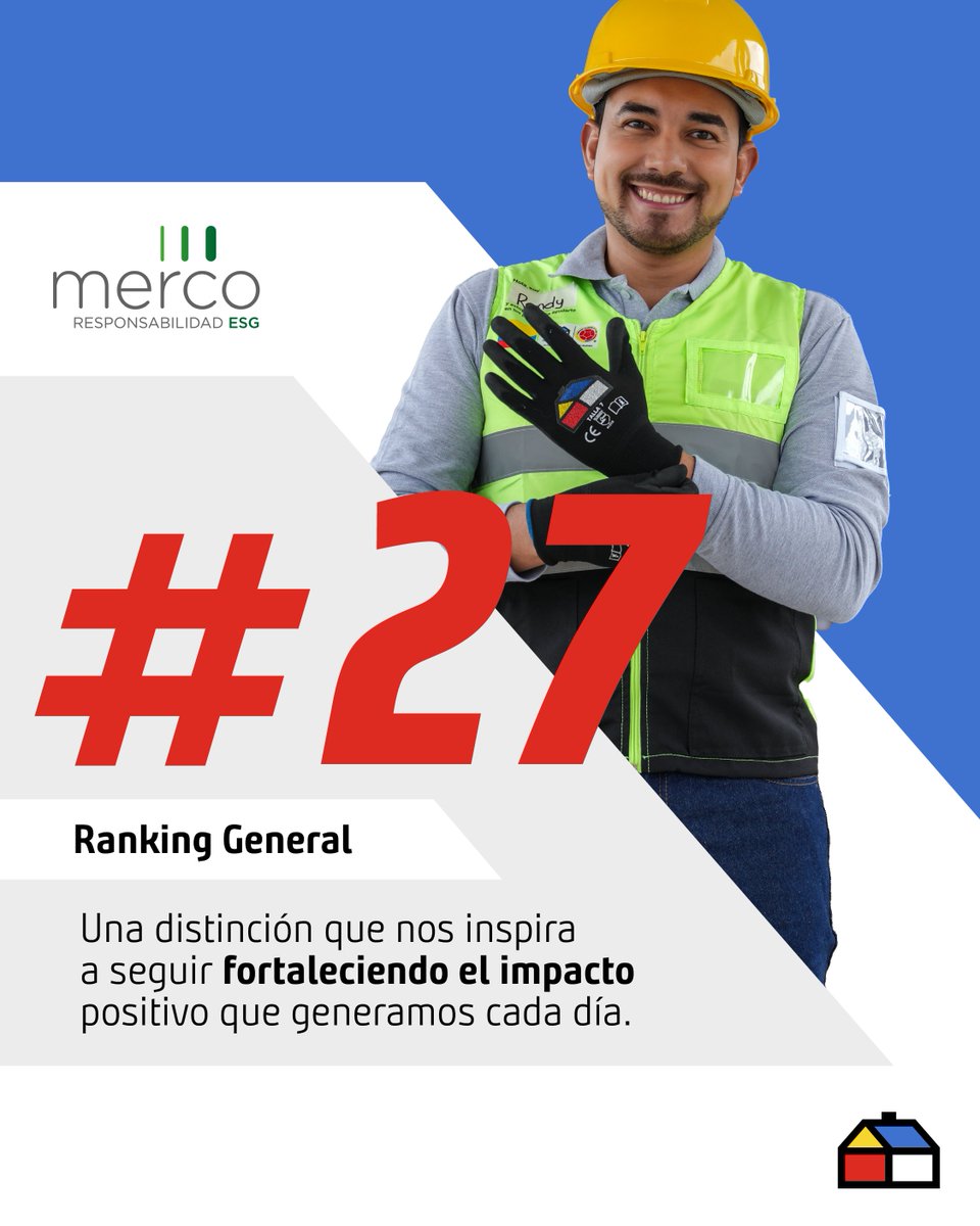 Homecenter_co's tweet photo. ¡Estamos en el ranking de Merco Digital en Retail! 🔝😀
Un reconocimiento que nos impulsa a seguir generando impacto positivo cada día. Gracias al equipo que construye la casa más grande del país y a quienes confían en nosotros 🏡💙.
#Homecenter #MercoDigital #JuntosConstruimos https://t.co/dOPhv905vU