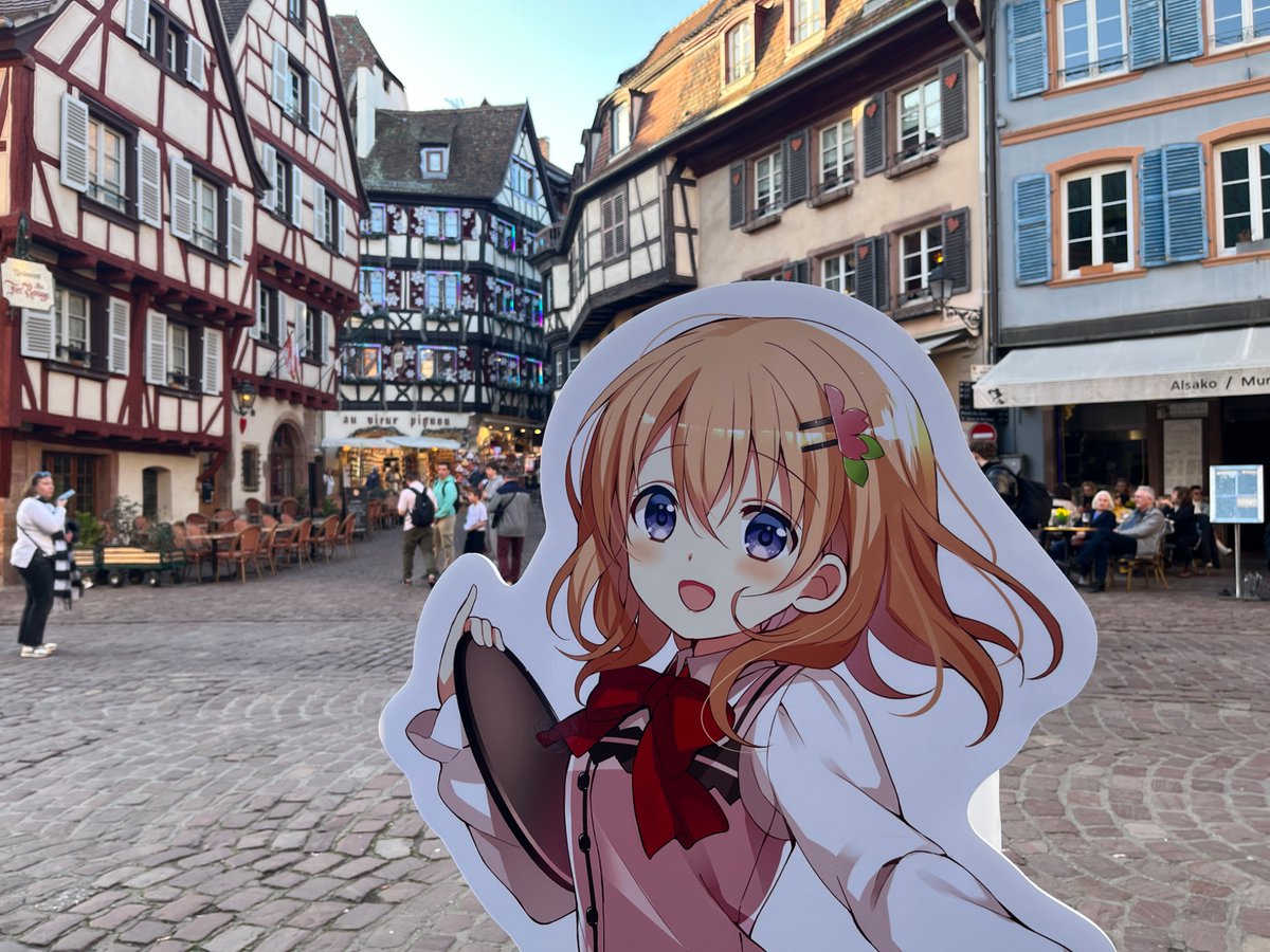 これ、めちゃめちゃデートしてる感がある！
#ご注文はフランス旅行ですか