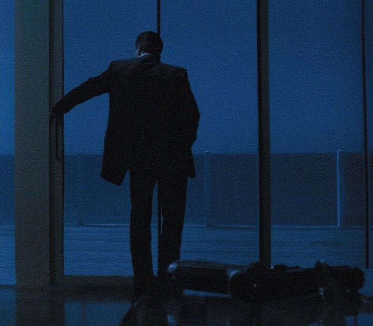 Alex Colville's 'Pacific' (1967) and Michael Mann's 'Heat' (1995).