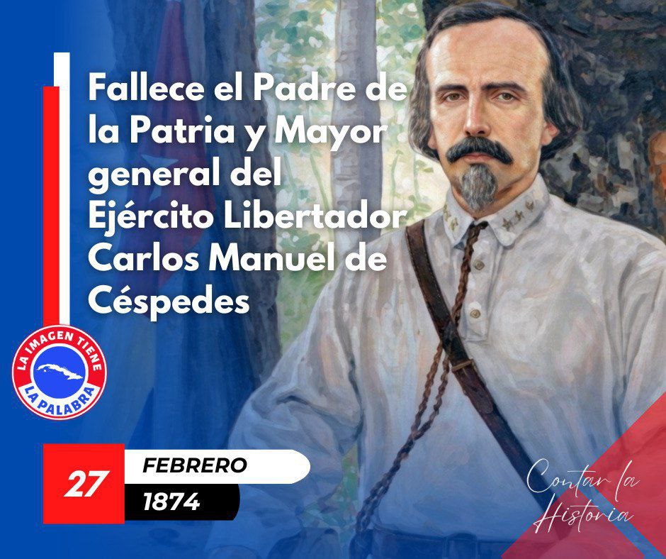 Sigamos el ejemplo del Padre de la Patria. Que nuestra lealtad a Cuba no dependa de las circunstancias, sino de la profundidad de nuestras raíces. Incluso humillado, su fe en la Revolución y en la bandera de la estrella solitaria permaneció intacta. #CubaSoberana #CubaEstáFirme