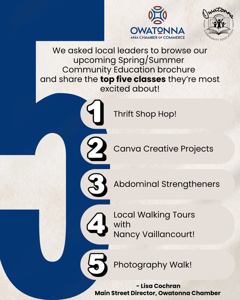 Owatonna Community Education tweet media