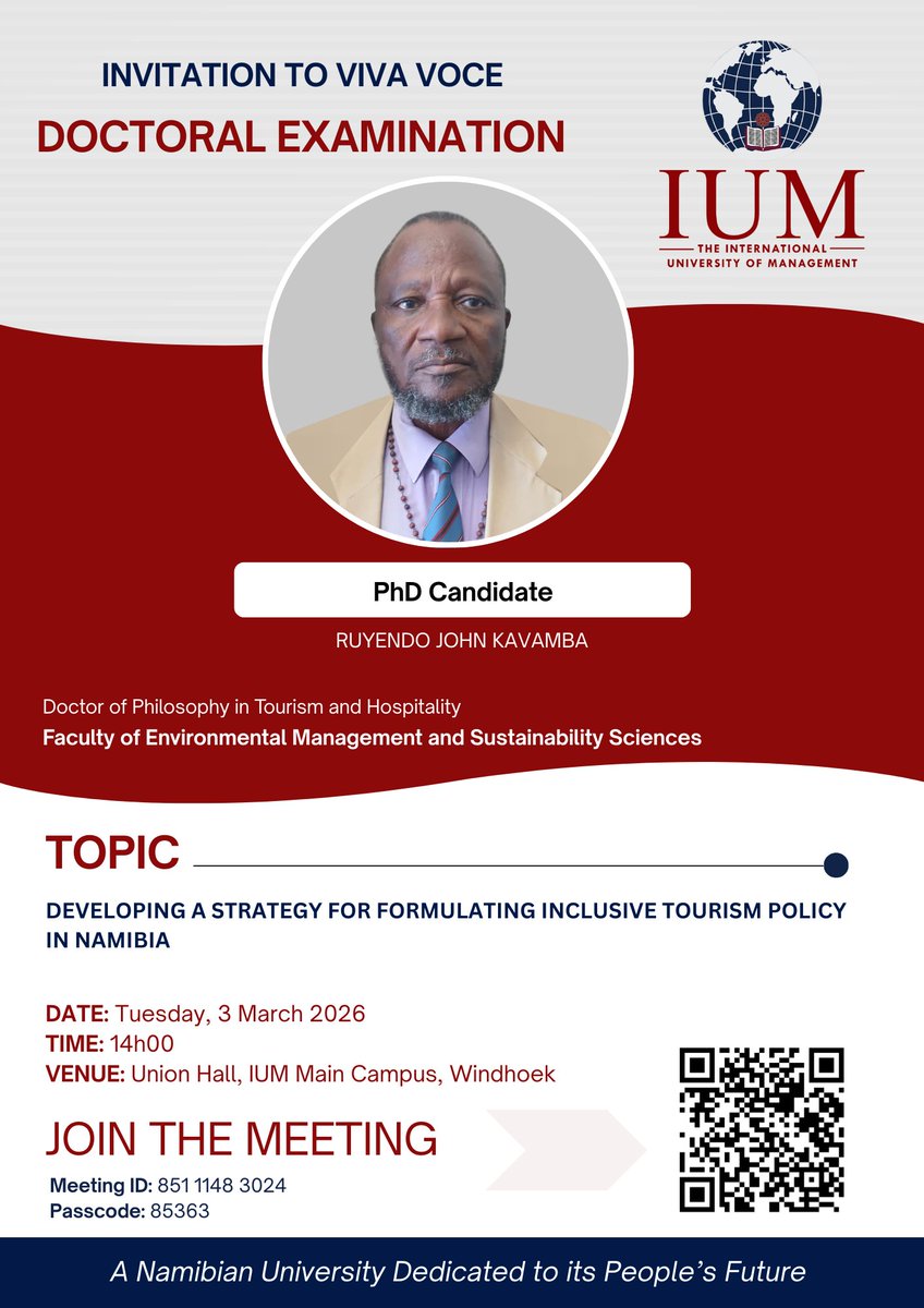 International University of Management tweet media