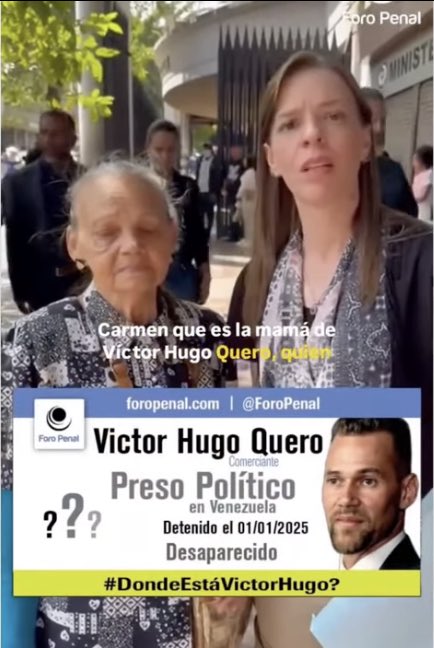 ¿Dónde está Víctor Hugo Quero..?