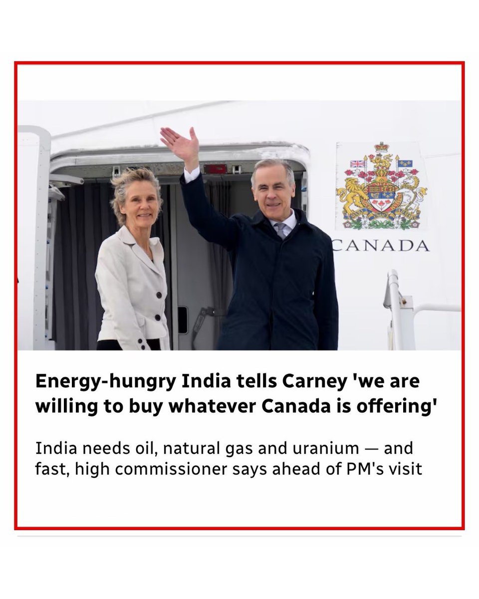 He didn’t need to fly to India to learn they want to buy our energy. India has been saying that for years.

The Liberal government is blocking our industry from producing and piping that energy to the Pacific.

Get out of the way, by:

- Pre-approving a pipeline. 
- Repealing