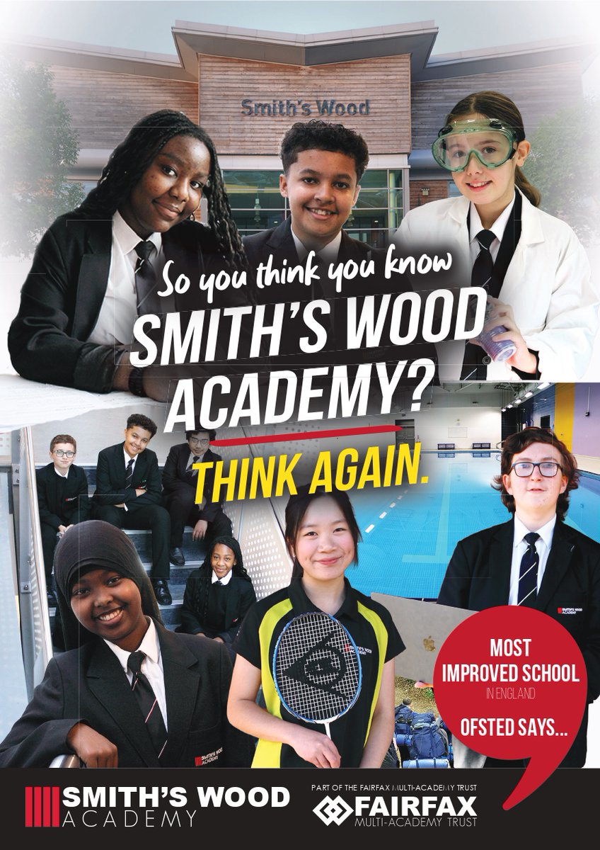 Smith's Wood Academy tweet media