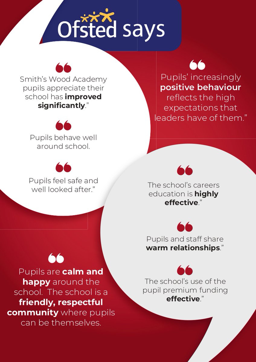 Smith's Wood Academy tweet media
