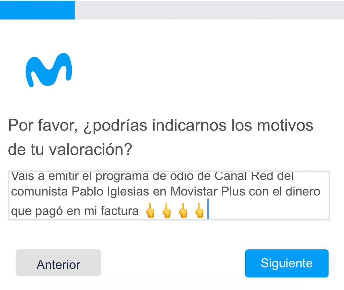 Con el dinero que pago en mi factura no vais a promocionar el comunismo🤣🤣🤣🖕🖕🖕
