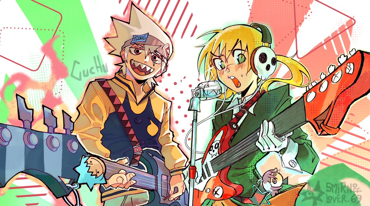 Wow, here’s a collaboration with an incredible artist!
If you want, you can follow me and the artist on Instagram :D!

instagram.com/p/DVPX7TpDnj7/…

#souleater #fanart #collab #CLIPSTUDIOPAINT #guitar