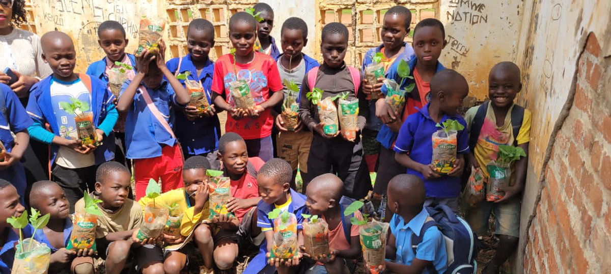 MudziProject's tweet photo. It's not about one person planting thousands of trees to make a change; it's about every person planting one within their reach, conserving it, and watching it grow. When these kids grow, they will know what to value and what to do for a greener and cleaner planet.  🌍🌳 https://t.co/9iP7Y1w0rU