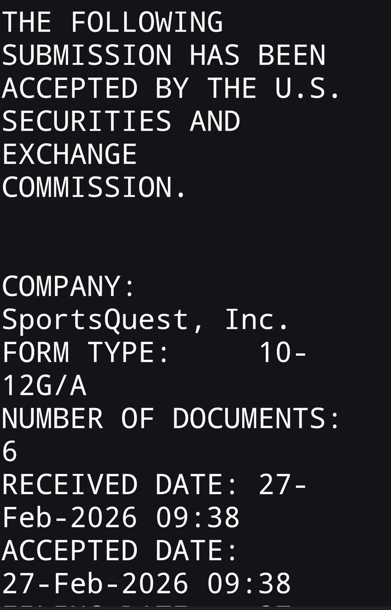 SportsQuest tweet media