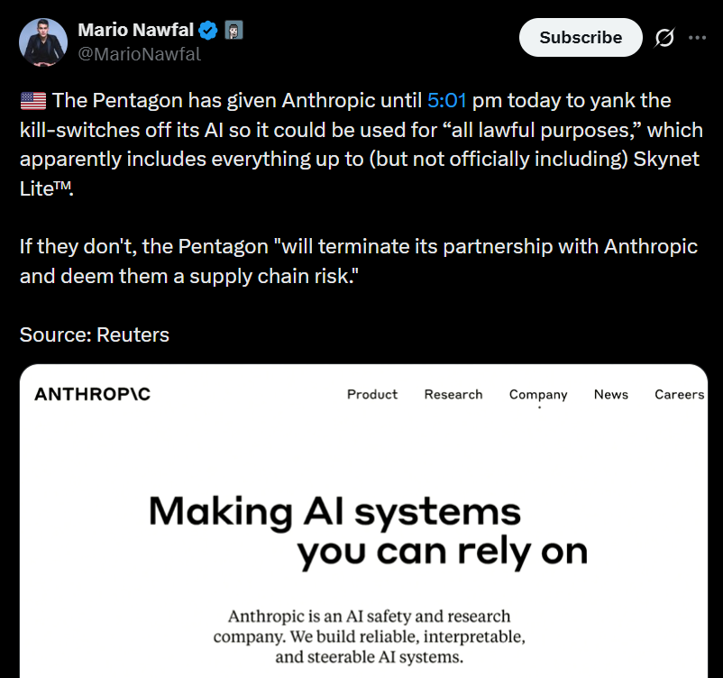 sakukitaoffcl's tweet photo. SATU HAL YANG KITA BUTUHKAN: KEBIJAKSANAAN

AI mampu memproses informasi tanpa batas.
Namun AI tidak mampu memberi kebijaksanaan. 
Kebijaksanaan membutuhkan refleksi, kesadaran, dan penilaian etis.
Sesuatu yang hanya bisa dibangun melalui kerja batin.
Ini yang dibutuhkan pemimpin di era AI.

Artikel: @McKinsey

https://t.co/Q58tAT1AiE
