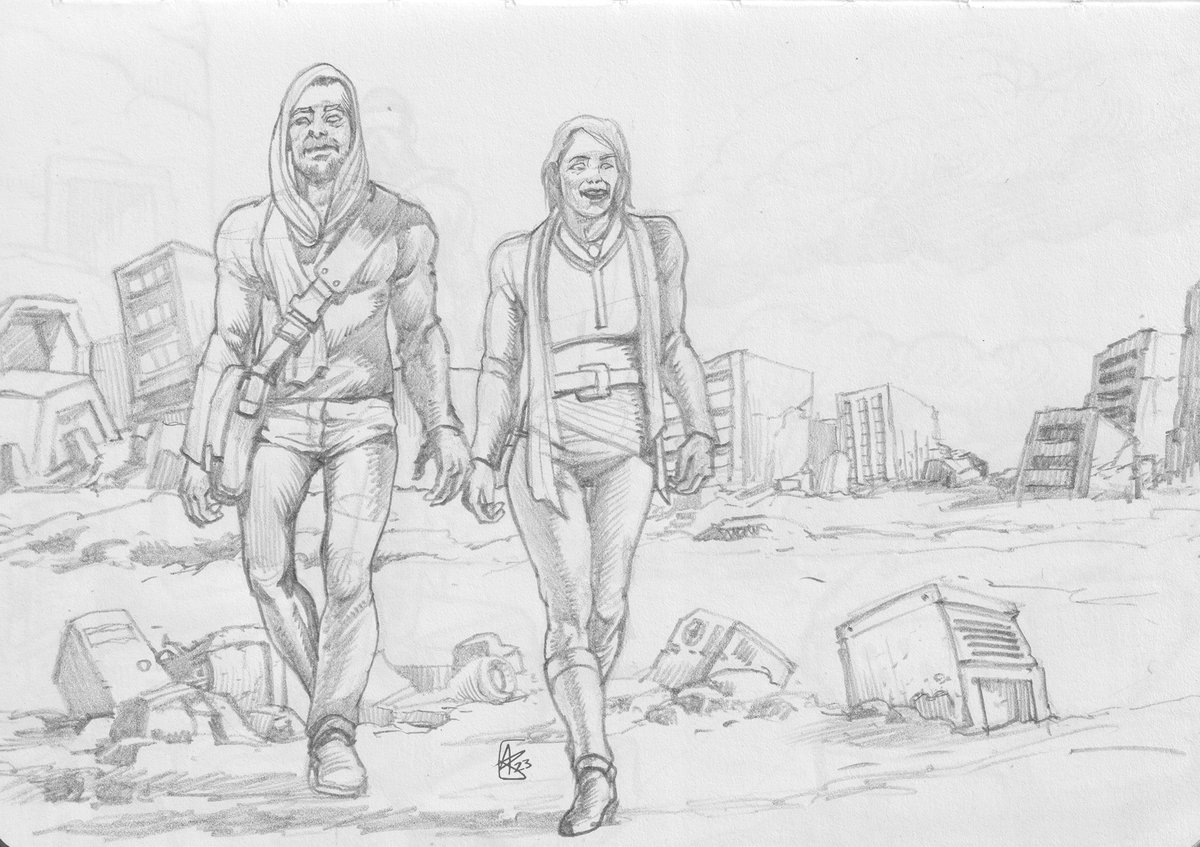 AumesRonoy's tweet photo. #comicart #art #digitalartwork  #FutureEconomy           

Engendr'Uma Cena 2

Desenhar cenas conceituais a partir do imaginário, sem referências visuais...
Plano geral com perspectiva atmosférica. https://t.co/W2VrDTmfFK