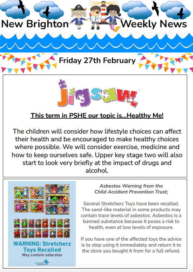 NewBrightonPS's tweet photo. This week's newsletter is out now 😊 Download the full version from the school website https://t.co/8ISbxO6KIv https://t.co/Vl1aYOptyF