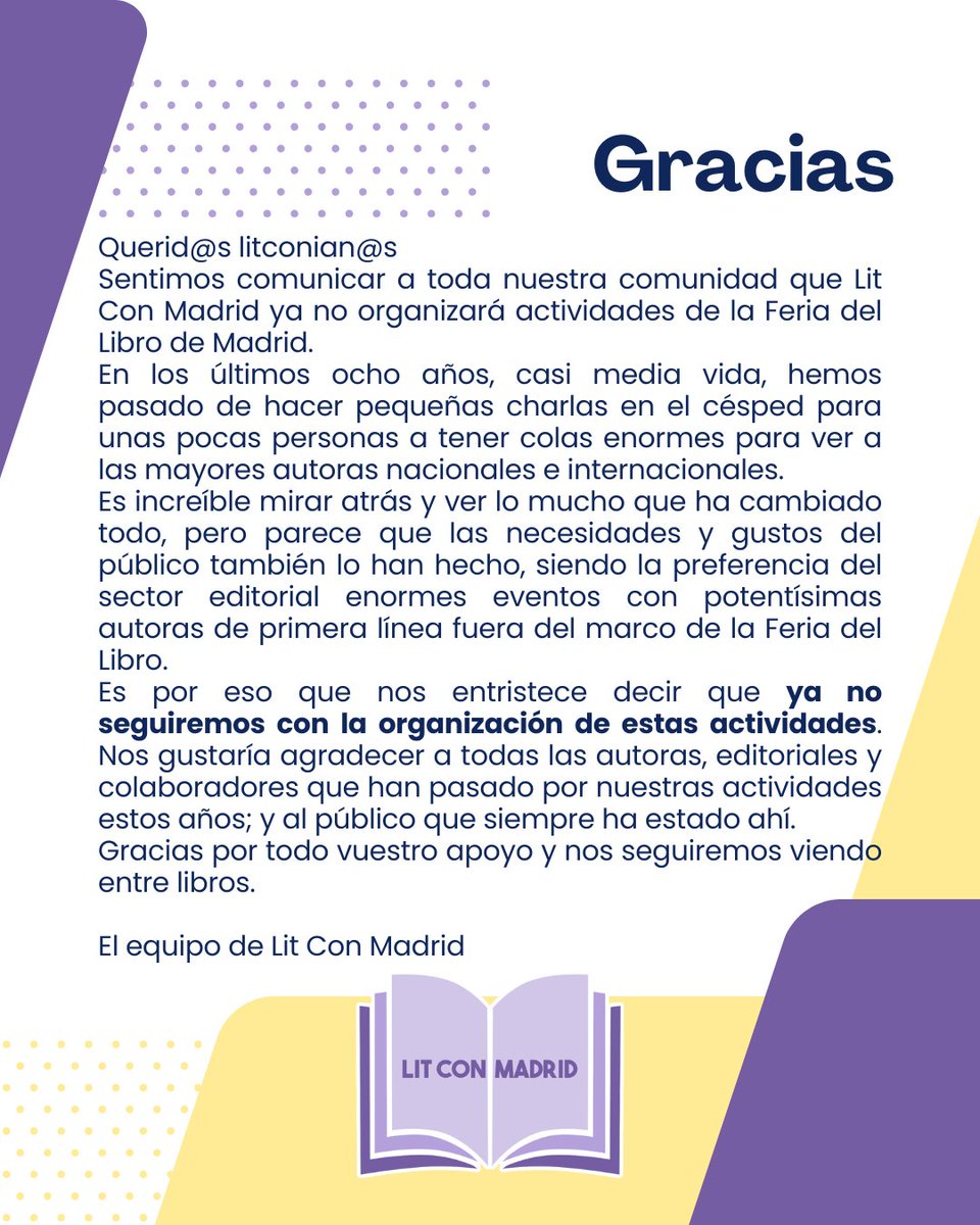 Lit Con Madrid tweet media