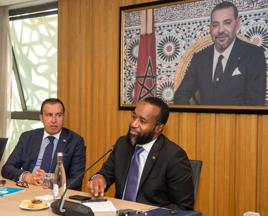 bajaber2011's tweet photo. "Happy Birthday to Hon. #HassanJoho, Cabinet Secretary for Mining, Blue Economy, and Maritime Affairs. Wishing you success and prosperity. I also look forward to fostering even stronger relations between #morocco 🇲🇦 and #Kenya 🇰🇪 in the future!" https://t.co/Hw34EDVywE