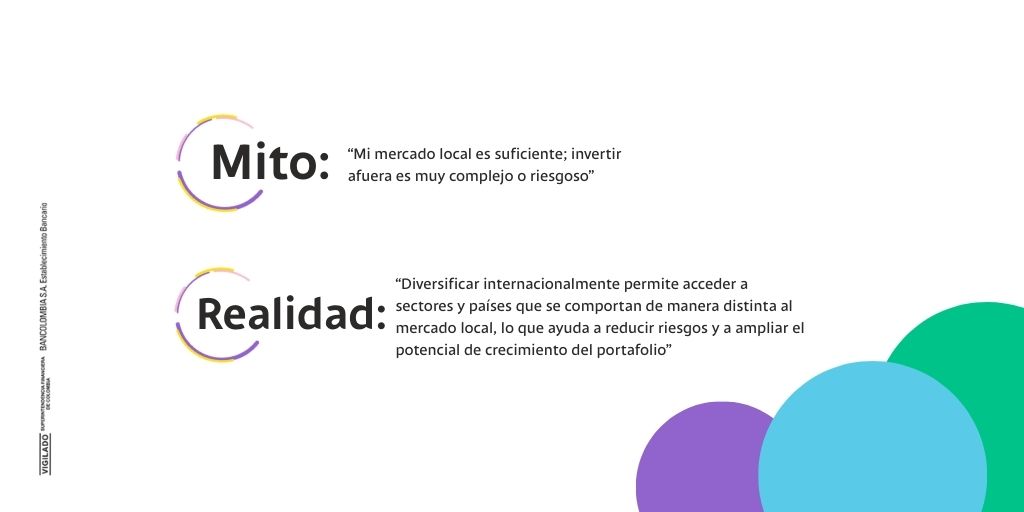 claqui29's tweet photo. Cibest Capital comparte 5 mitos comunes para tener más claridad. La idea central: los mercados se mueven más por fundamentos, diversificación y visión de largo plazo que por la política del día a día. Ir con buena información siempre suma 👉 https://t.co/asf6gffP5f https://t.co/Onzmtyzu1u