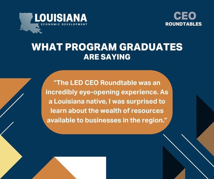 Louisiana Economic Development tweet media