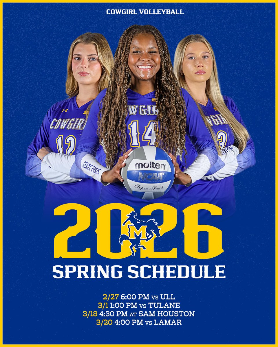 McNeese Volleyball tweet media